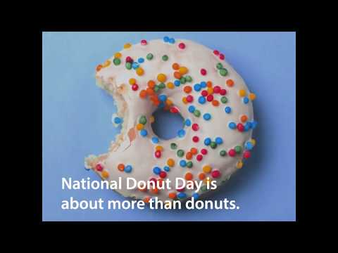 To celebrate 100 years since the work of the original "Donut Lassies," The Salvation Army asked people to design a donut for a veteran on Snapchat. Designs were submitted from around the world and turned into donuts. The donuts were delivered to veterans being served by The Salvation Army.