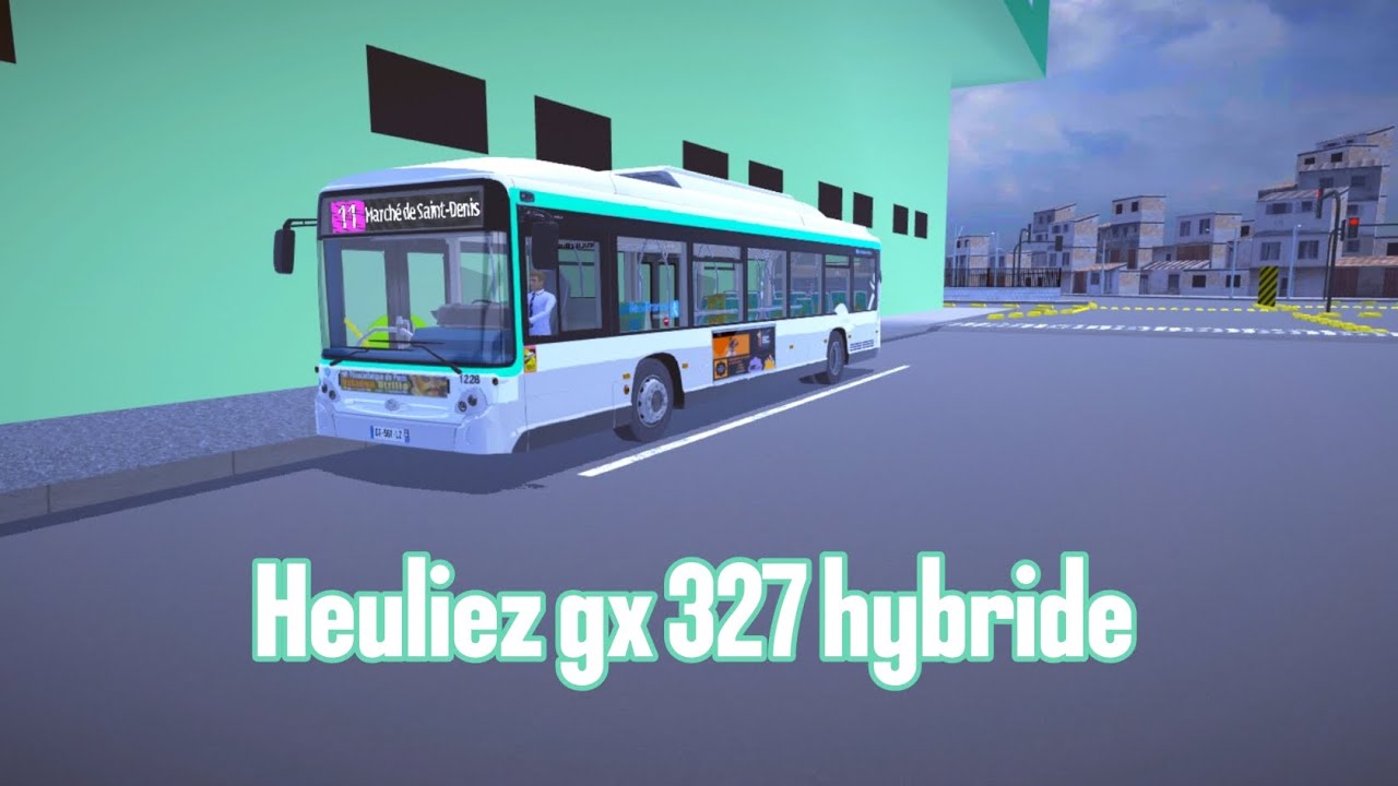 Heuliez gx 327 hybride ratp il de France mobilité 