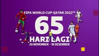 65 Hari Menuju Piala Dunia Qatar 2022!! Pastikan Jadi Saksinya Mulai 20 November 2022