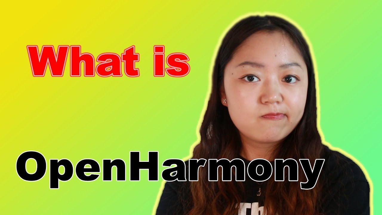 OpenHarmony community! What? - YouTube