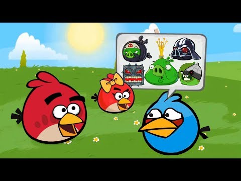 Angry Birds Animated All Bosses | Red Ball 4 + All Cutscenes (ORIGINAL 2019)