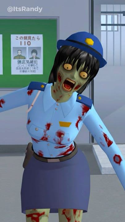 What if the people in SAKURA School Simulator became zombies? 😱🧟 #shorts #tiktok #trending