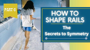 How to shape a surfboard; RAILS part 6A with Zack Flores