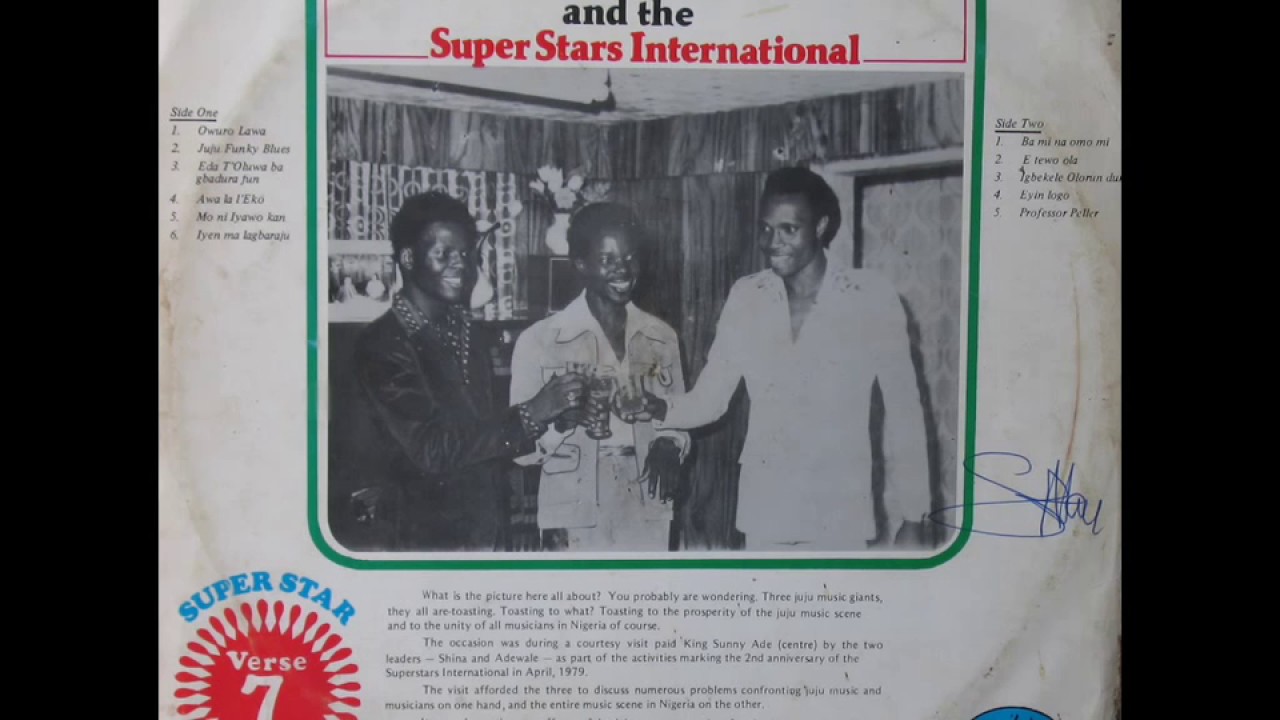 Download Sir Shina Adewale & the Super Stars International - Ba Mi Na Omo Mi