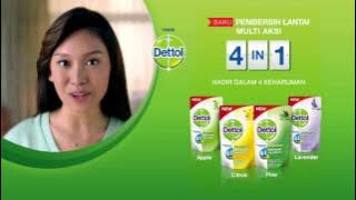 BARU! Dettol Floor Cleaner 4in1