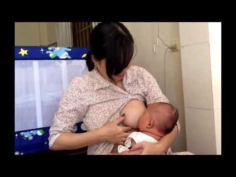 Cambodian Cute Mommy Breastfeeding Cute Baby 1