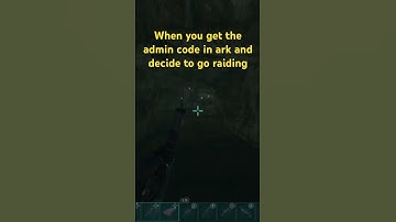 Getting the admin code in ARK #ark