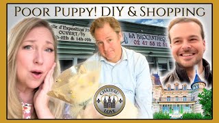 Bowie's TRAGEDY! CHATEAU DIY & ANTIQUE SHOPPING with Philip!