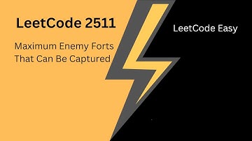 LeetCode 2511. Maximum Enemy Forts That Can Be Captured | Simple Explanation with Code