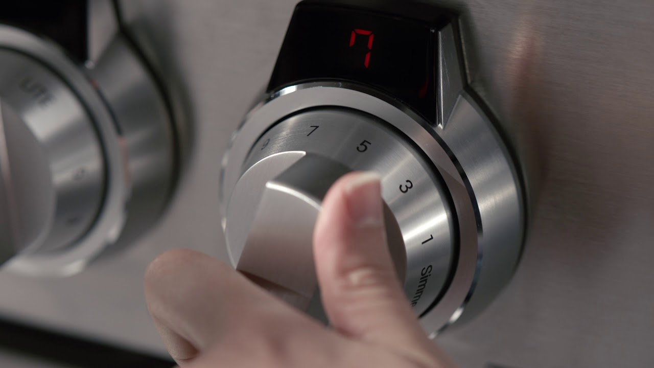 48inch DualFuel Pro Range Control Knob YouTube