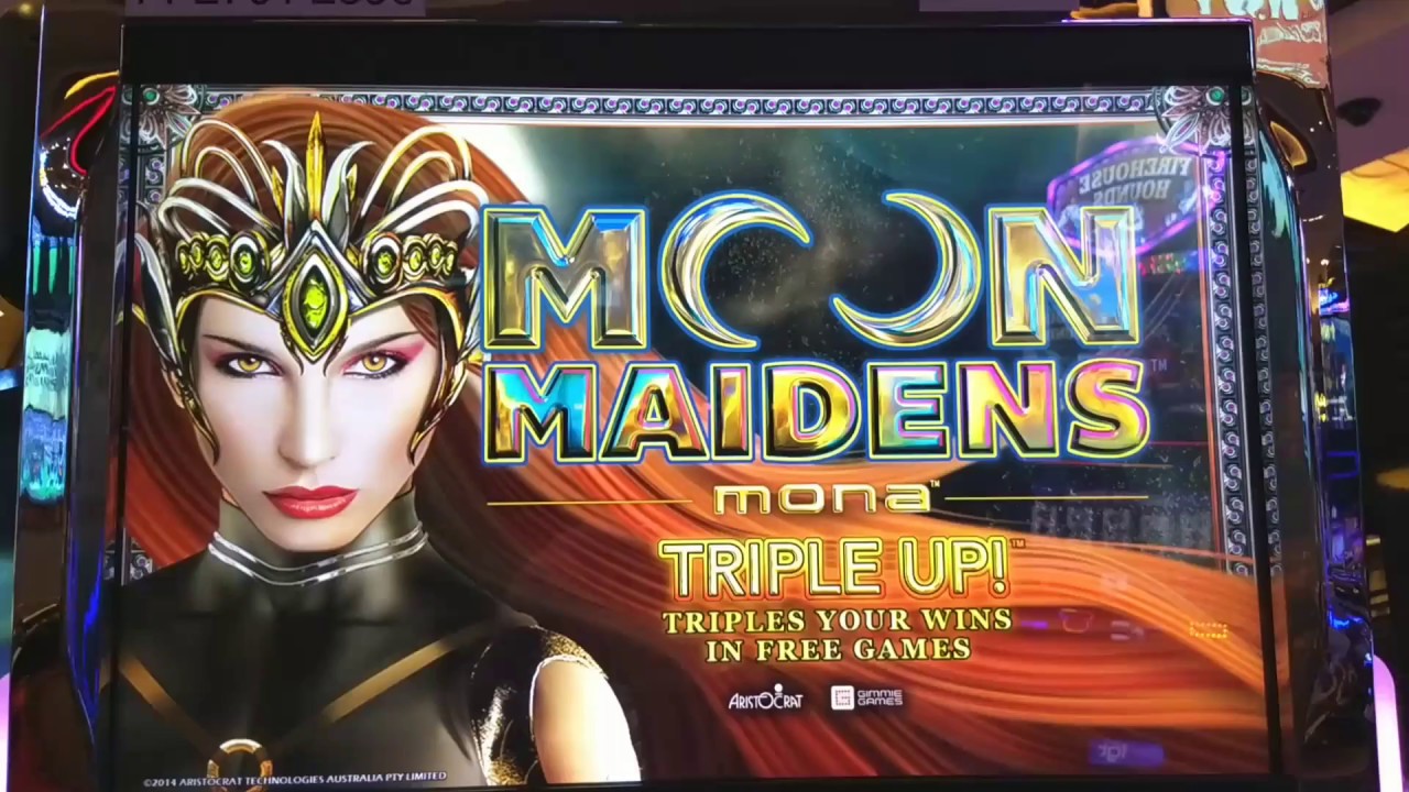 MOON MAIDENS SLOT MACHINE: DOUBLE UP SPINS bonus enhanced note