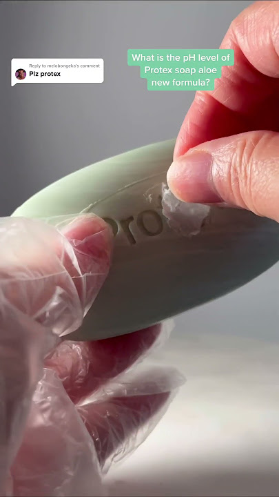 Discover the pH Level of Aloe Infused Soap #protex #soap #phlevel