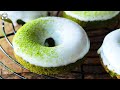 【ASMR】【ホットケーキミックス】【簡単】抹茶焼きドーナツの作り方/Pancake Mix and Marshmallow Green tea Donut