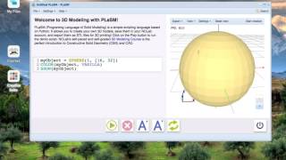 NCLab 3D Modeling: Modifying the Curved Surfaces of Spheres