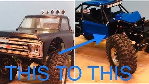 INJORA scx24 rock buggy body