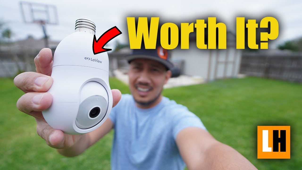 Light Bulb Security Cameras Worth It? LaView L2 Camera Review 