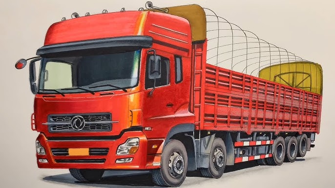 Desenhos de caminhões top's - Scania ❤ #tipobaixo Link do canal 👇