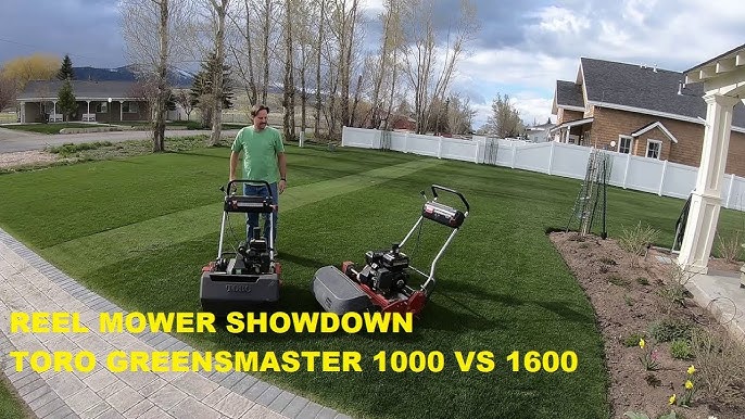 Toro Greensmaster 1000, Reel Mowing Basics