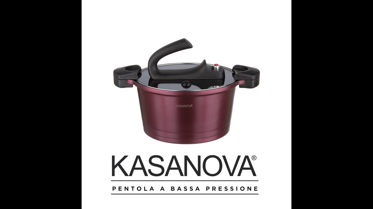 Pentola a bassa pressione melanzana, da 5 litri - YouTube