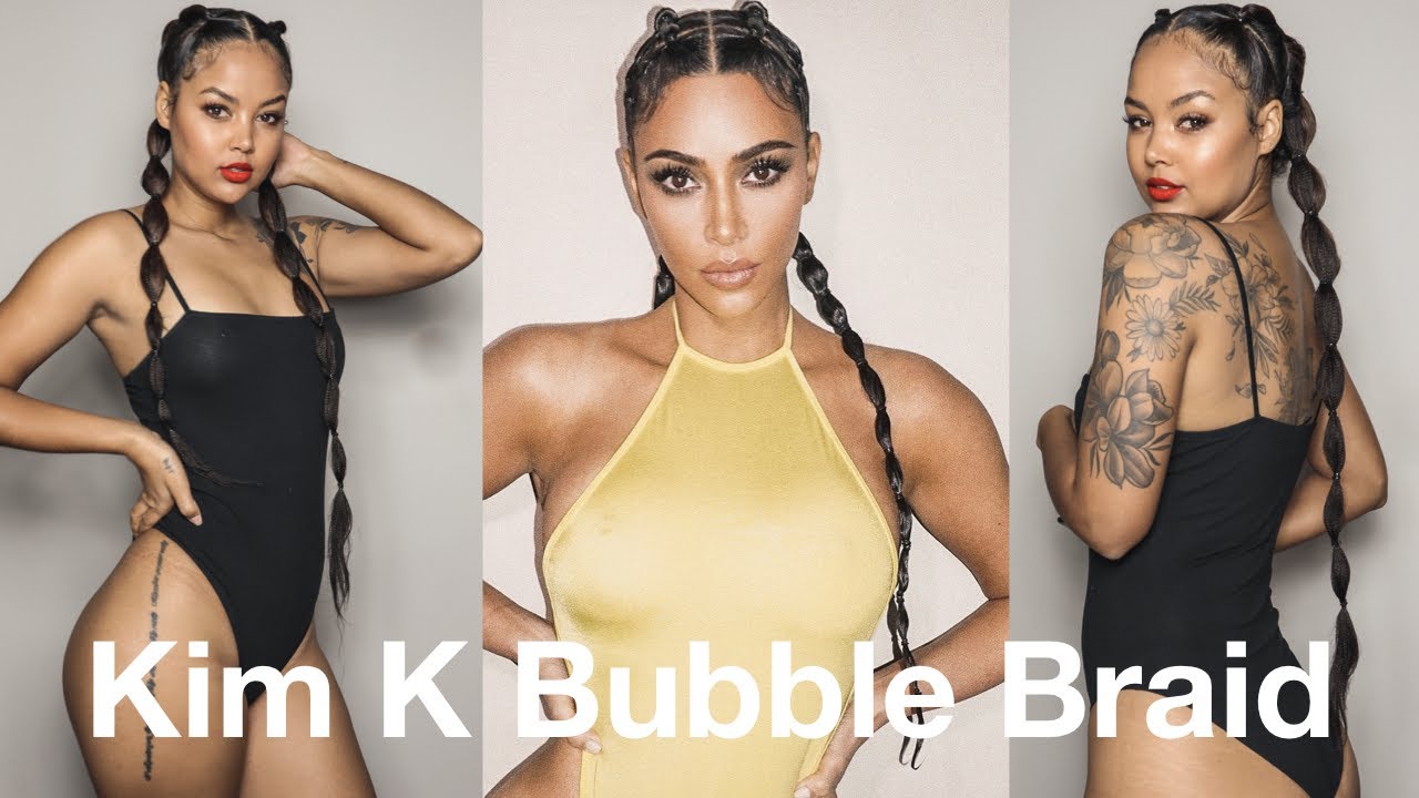 Kim Kardashian | Idée coiffure cheveux crépus, Model de coiffure africaine,  Coiffures de femmes