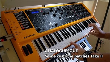 Studiologic Sledge 2 Synth custom patches (Take 1.1)