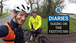 We Go Deep (& Crash) Attempting the Festive 500 | BikeRadar Diaries #5