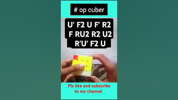 Cube tricks and tips.   #cubelover #cube #cubing #puzzle
