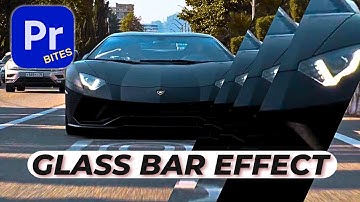 How to Create a Stunning Glass Bar Effect in Premiere Pro
