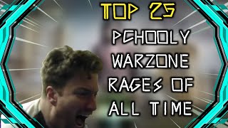 TOP 25 PCHOOLY WARZONE RAGES OF ALL TIME