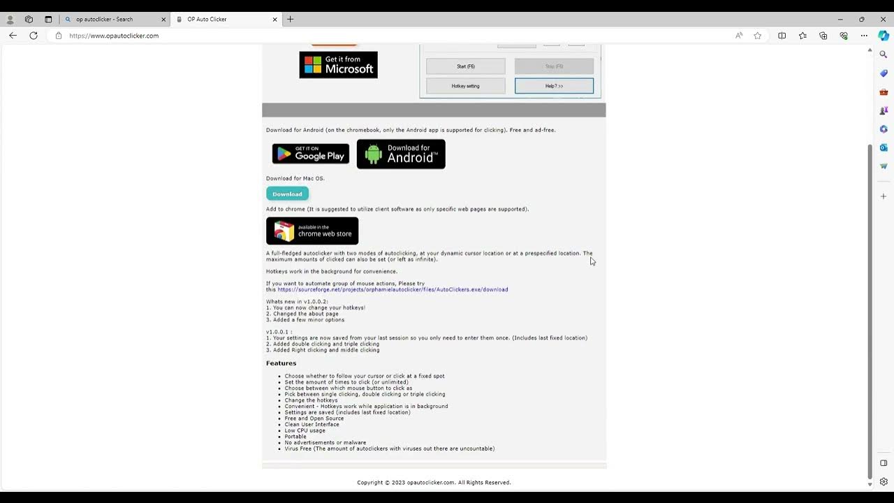 op autoclicker Search Personal Microsoft Edge 2024 02 12 16 19 13 YouTube