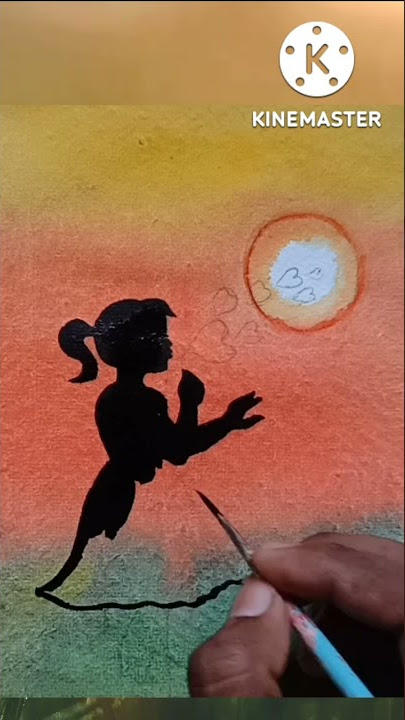 water colour painting. 🎨🖌️/Hari artist boy. 🖌️🖌️🖌️🎨🎨