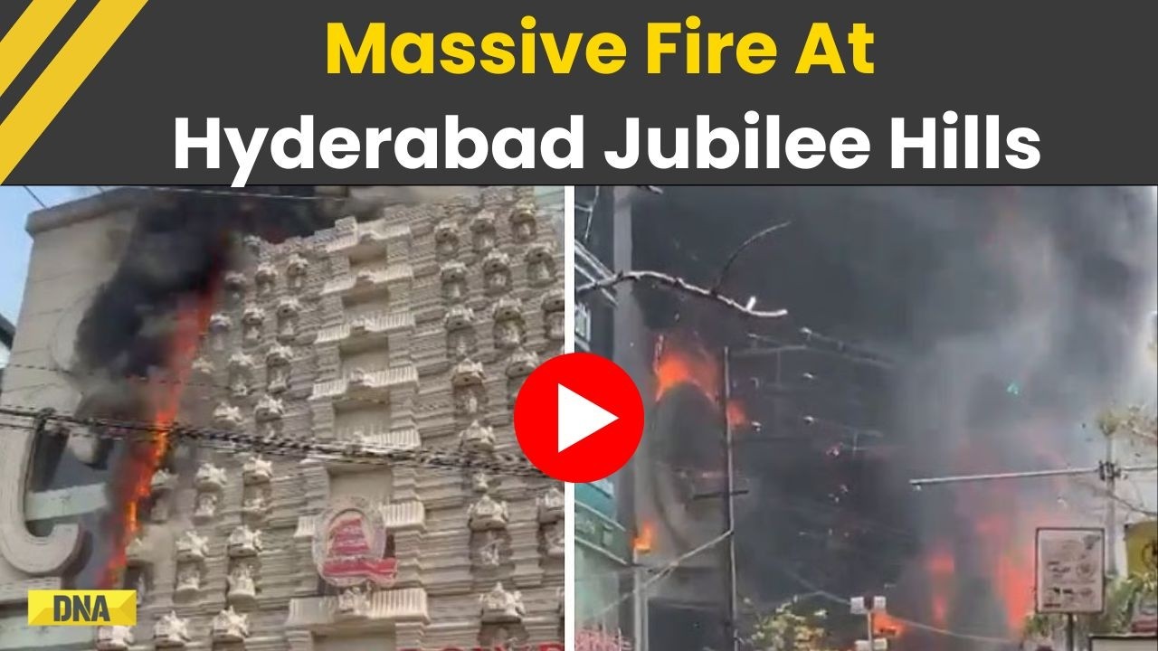 Hyderabad Fire: Massive Fire Erupts At Mangala Gauri Shopping Mall In Jubilee Hills