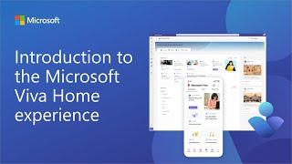 Introduction to the Microsoft Viva Home experience