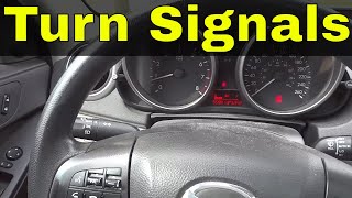 How To Use Car Turn Signals PROPERLY-Driving Tutorial 