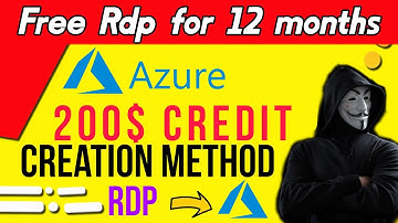 How to create Microsoft Azure Account || azure 200$ credit || azure 12 month trial