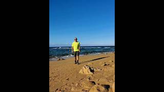 Πεζοπορώντας στην παραλία του Αϊ Γιάννη της Γαύδου