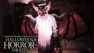 Horror Nights HOLLYWOOD opening day! All 8 houses + Art the Clown Terror Tram!
