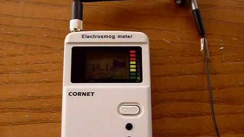 Radiation (RF EMF/EMR) from Mobile Phone EarPiece 100 cm away