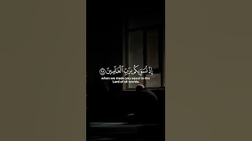 تلاوة مؤثرة من القرآن الكريم بصوت خاشع – خشوع وطمأنينة