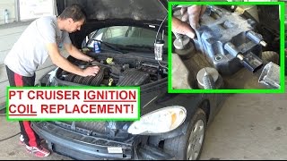 Chrysler Pt Cruiser Ignition Coil Removal and Replacement in 5 MINUTES! 2001-2009