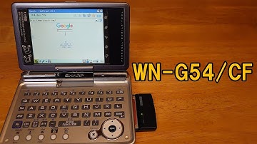 【Zaurus SL-C1000】無線LANカードが使える！