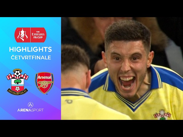 Southampton - Arsenal 2:1 | FA kup četvrtfinale | 04. april 2026.