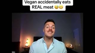 Vegan burger prank