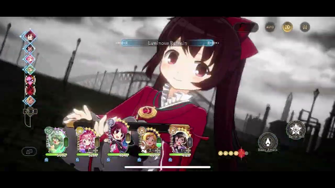 [Madoka magica Exedra] - beat two enemy 