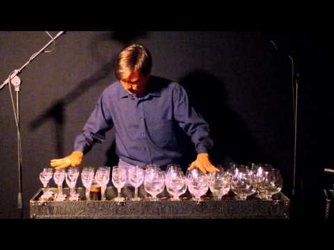 The Blue Danube Waltz on glass harp