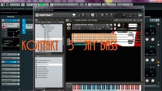 Scarbee Jay Bass, NI Kontakt 5, Cubase Elements 8,