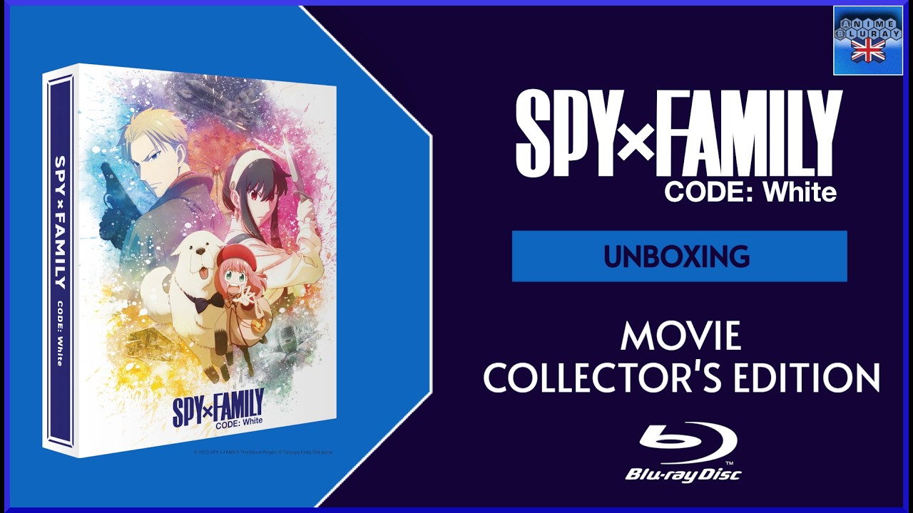 SPY x FAMILY CODE: White - (Collector's Edition Blu-Ray, DVD & CD
