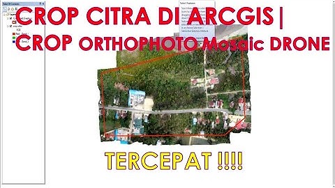 memotong citra di ArcGis cara TERCEPAT