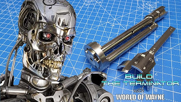 Build the Terminator - Part 64 - Adding Another Part to the Lower Right Leg