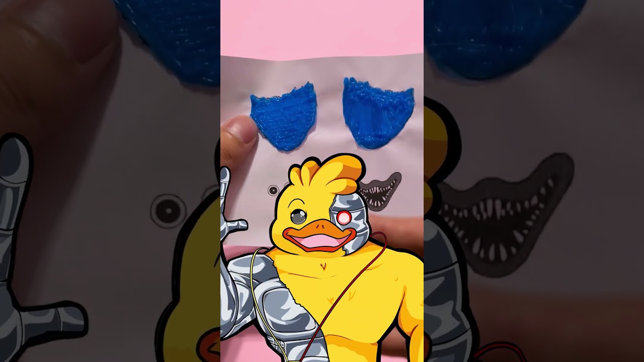 HAGO a HUGGY WUGGY con un LÁPIZ 3D